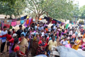 Flood relief work in Tirunelveli in December 2023